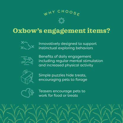 Oxbow play post for rabbits