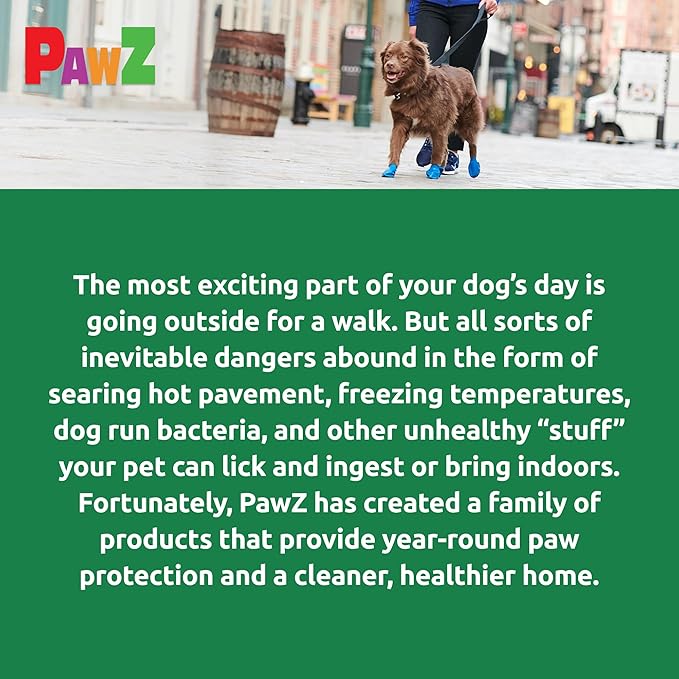 Protex pawz rubber dog boots tiny 12 per pack