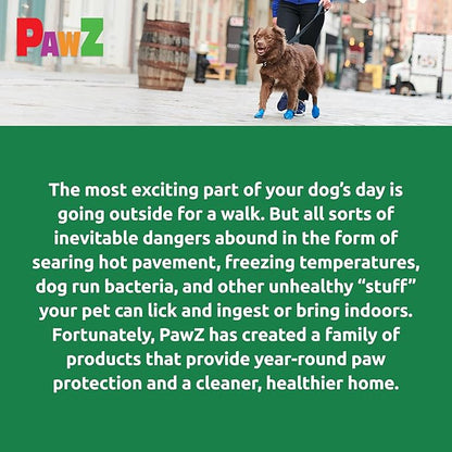 Protex pawz rubber dog boots tiny 12 per pack