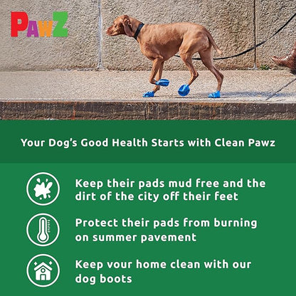 Protex pawz rubber dog boots tiny 12 per pack