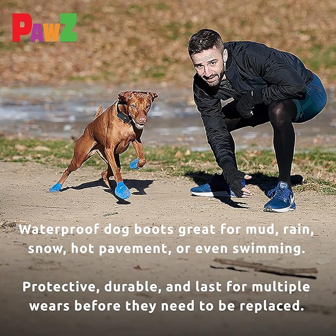 Protex pawz rubber dog boots xx small 12 per pack