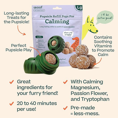 Pupsicle refills for calming 7 pops for dogs