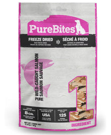 PureBites Salmon Freeze - Dried Raw Dog Treats, 2.47 - oz bag