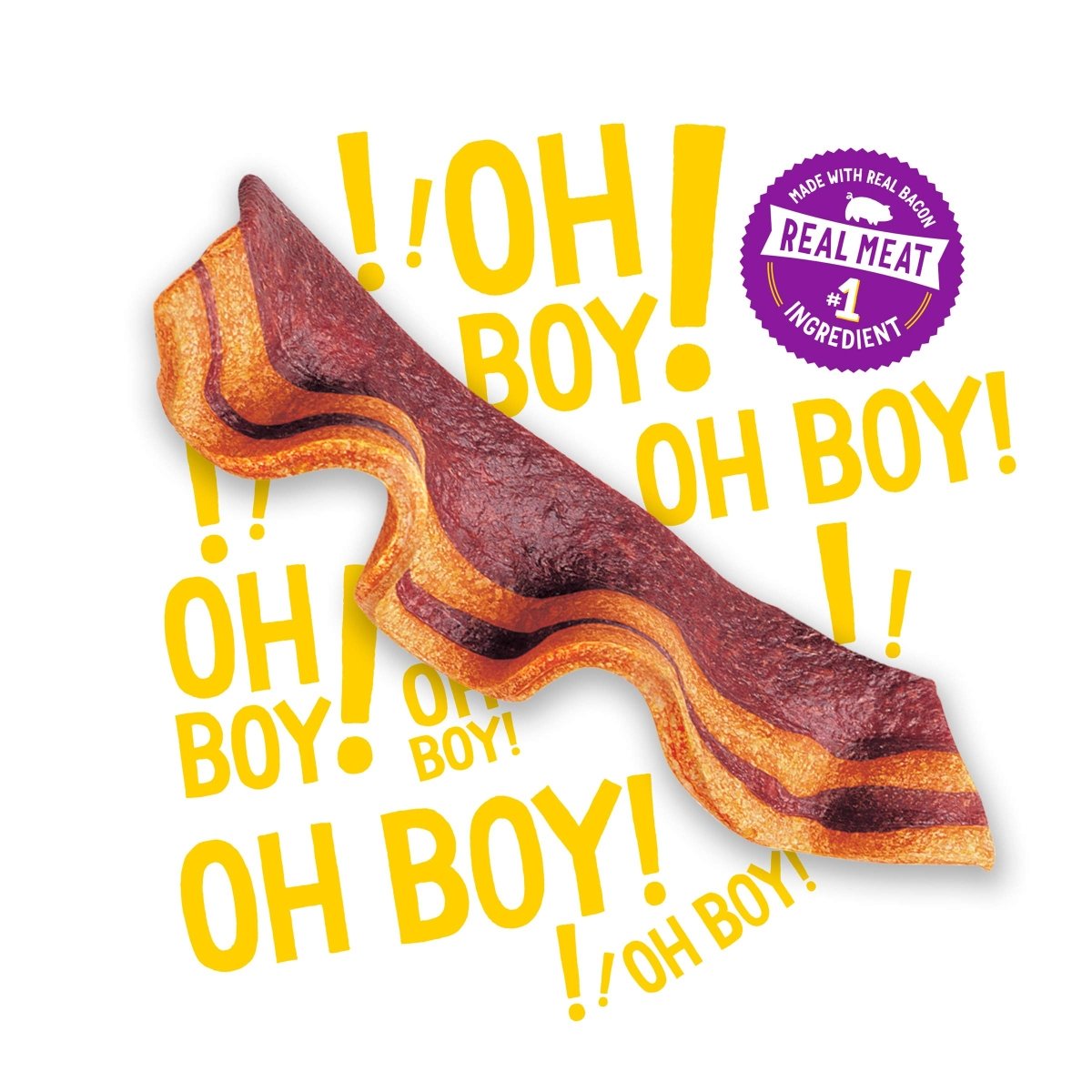 Purina Beggin’ Strips Dog Treats, Bacon & Cheese Flavor, Made with Real Bacon and Soft Texture, 6 OZ Pouch (Pack of 1)