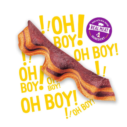 Purina Beggin’ Strips Dog Treats, Bacon & Cheese Flavor, Made with Real Bacon and Soft Texture, 6 OZ Pouch (Pack of 1)