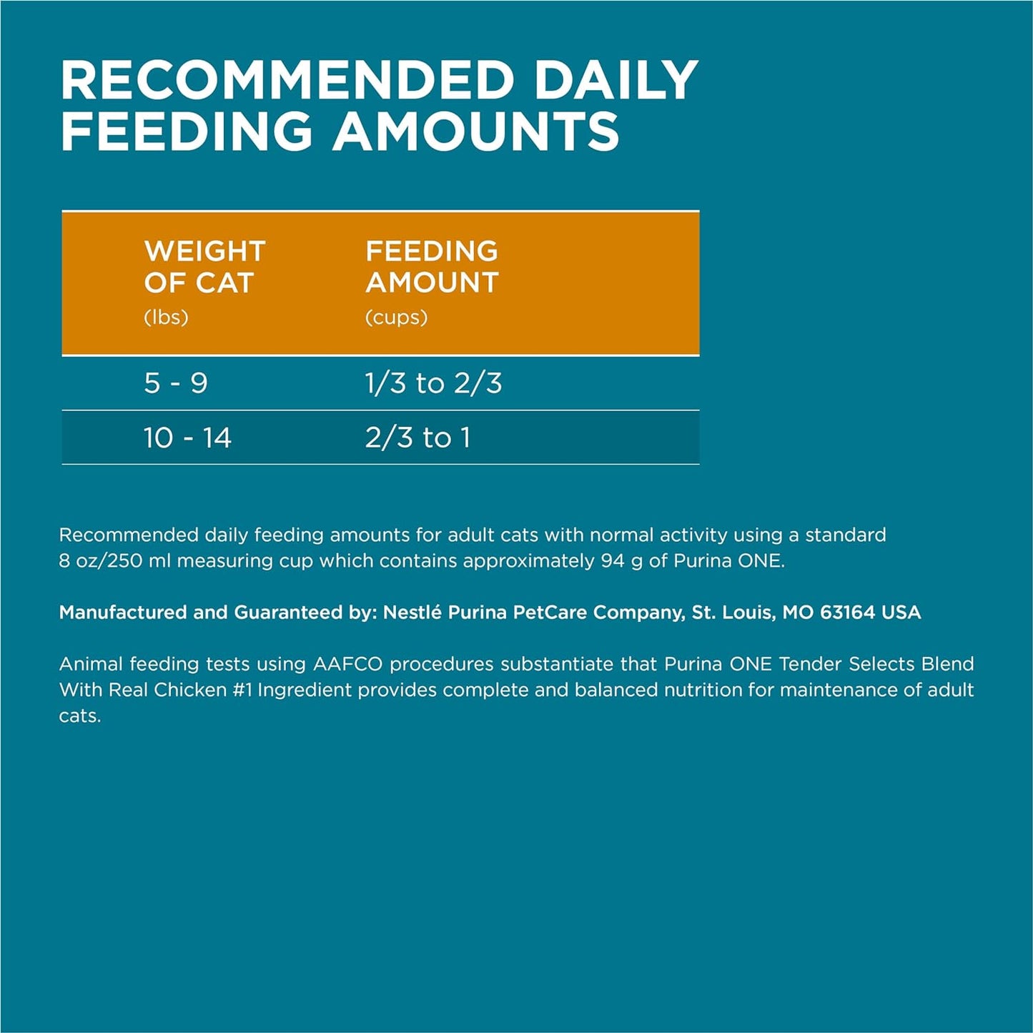 Purina one tender selects blend 16 lb