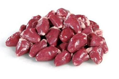 Rawr chicken heart frozen