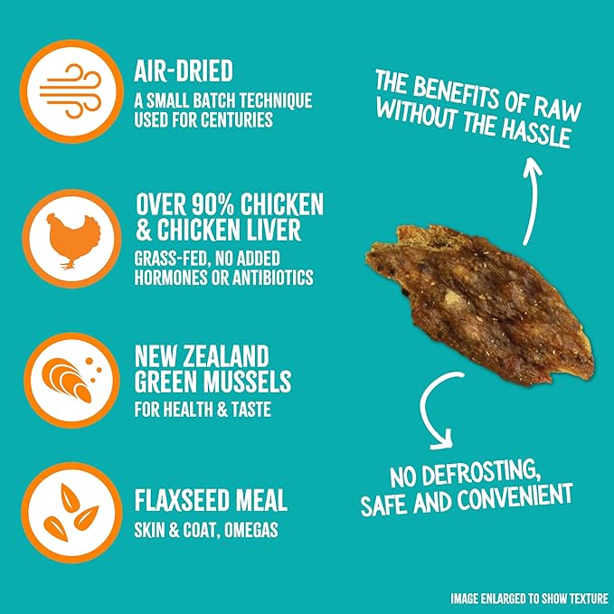 Rawrternative Air Dried Food Chicken and Liver 5oz