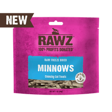 Rawz Raw Freeze Dried Venison Cat Treats - Minnows Cat Treats