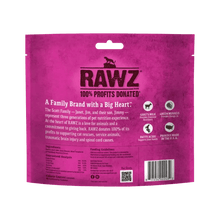 Rawz Raw Freeze Dried Venison Cat Treats - Wild Caught Salmon with Goats Milk and Green Mussels