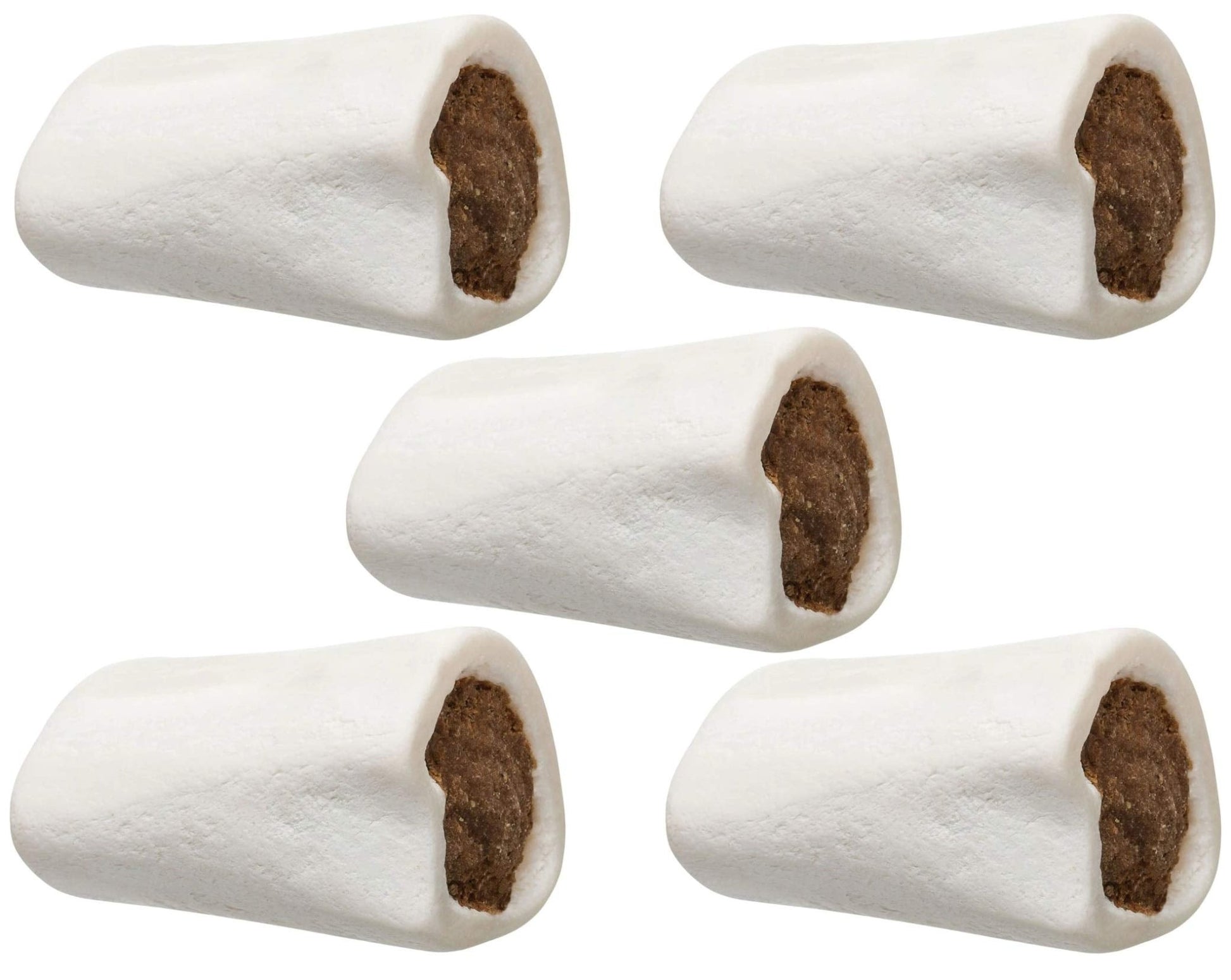 Redbarn 5 Pack ofChicken & Apple Flavor Naturals Filled Bone Dog Chews, Small, Made in The USA5