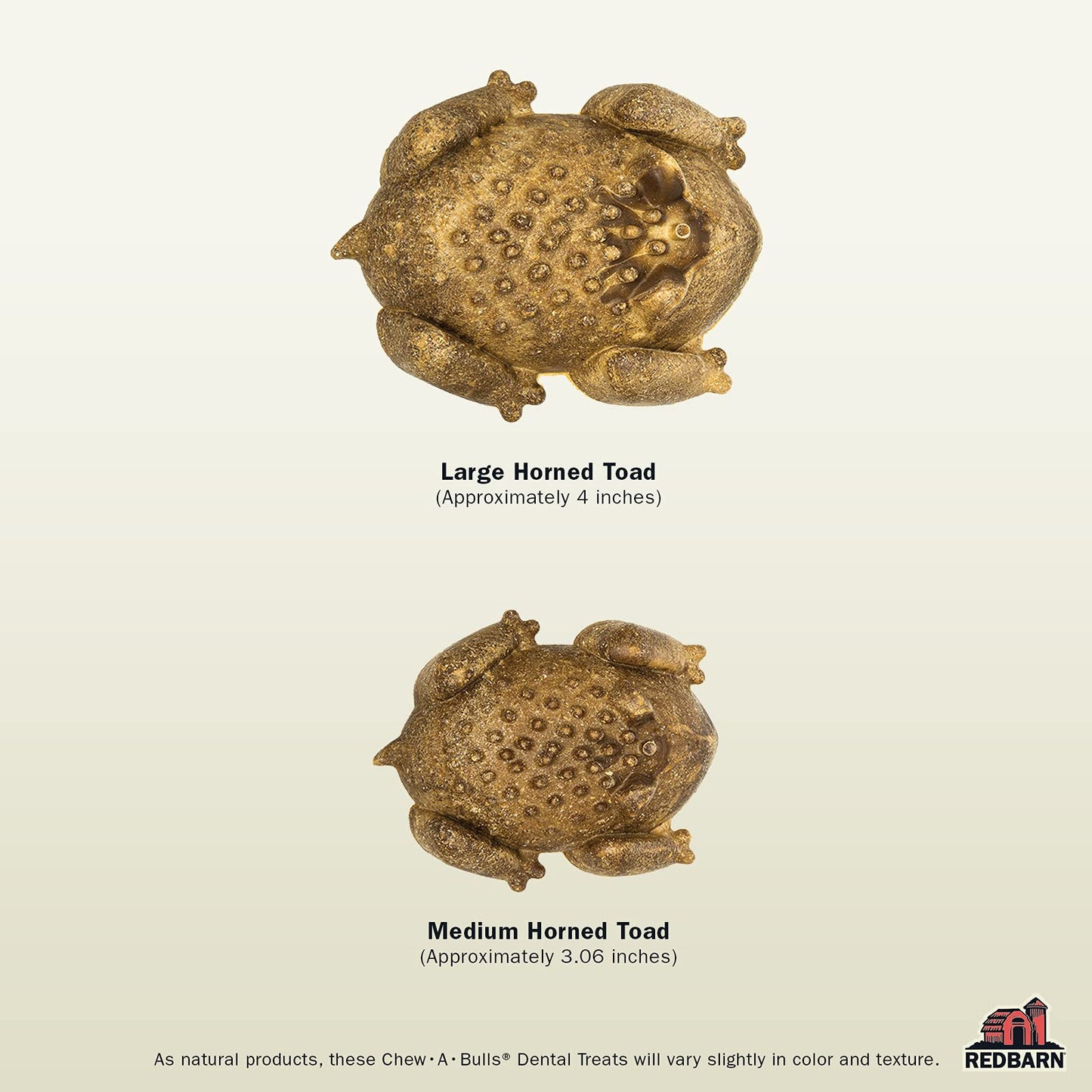 Redbarn Chew - A - Bulls (Size: Medium, Shape: Toad, 12 - Count (Pack of 1))