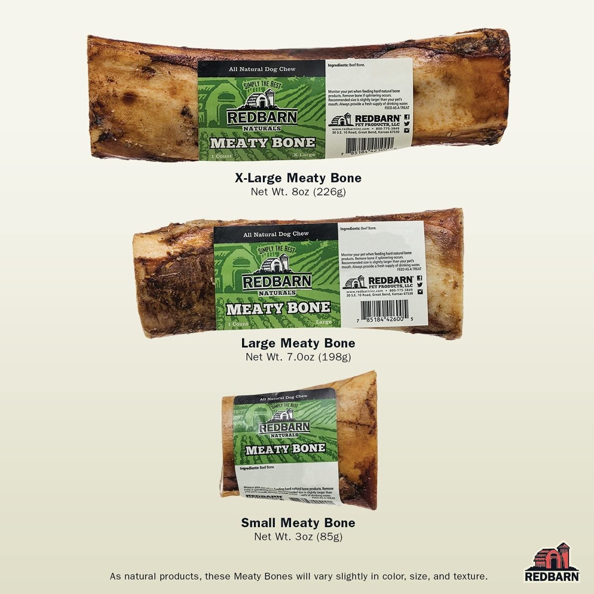 Redbarn Meaty Bone for Dogs, X - Large (1 - Count)