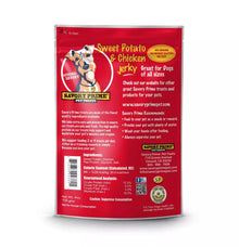 Savory prime sweet potato & chicken jerky dog treats 16oz