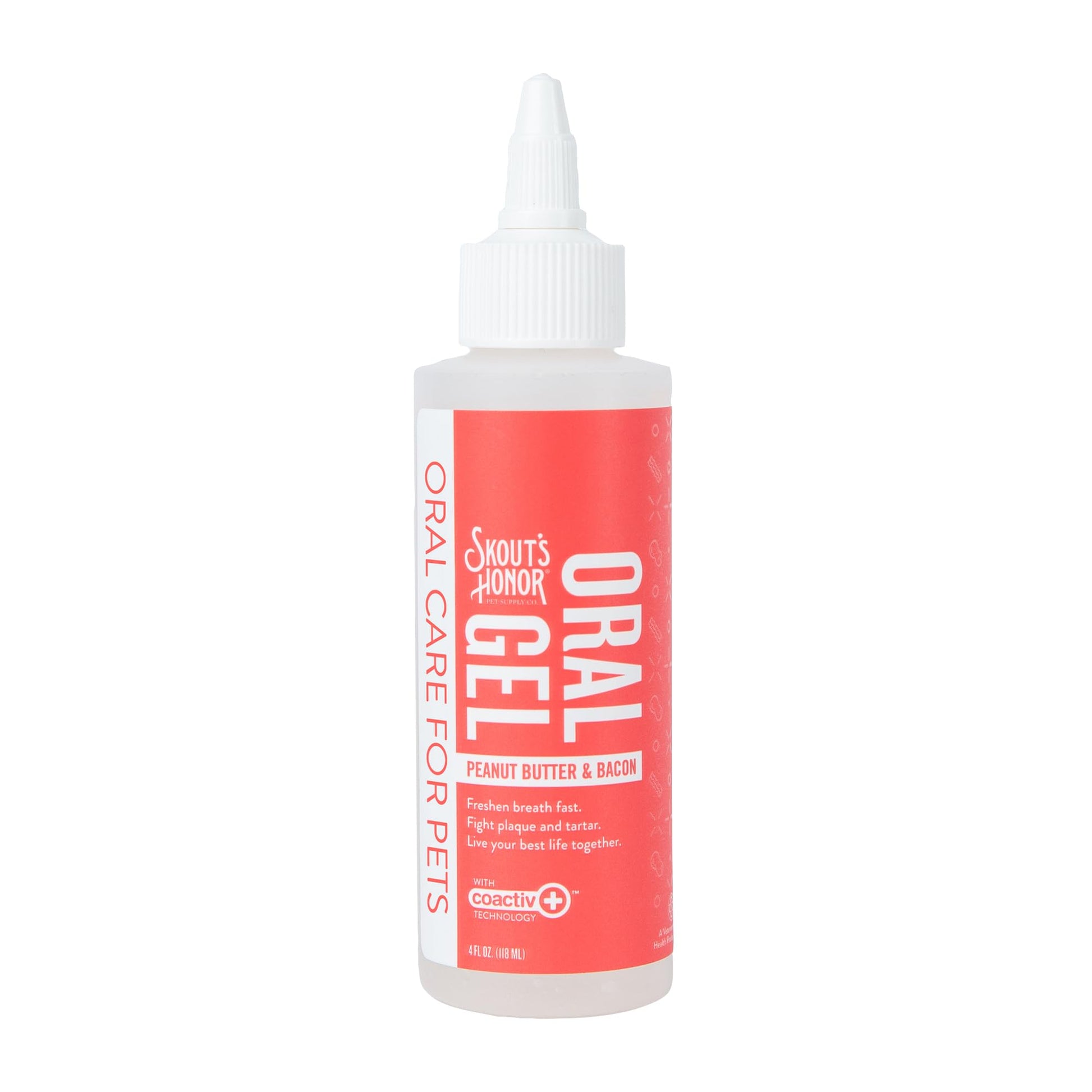 Skout'S Honor: Oral Gel For Dogs & Cats - Peanut Butter & Bacon 4Oz