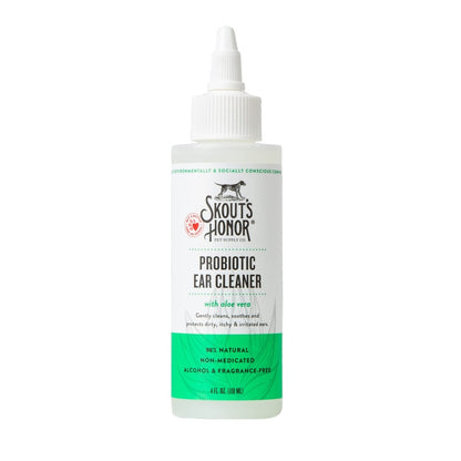 SKOUT'S HONOR Probiotic Ear Cleaner for Dogs - 4 fl. oz - 4 FZ
