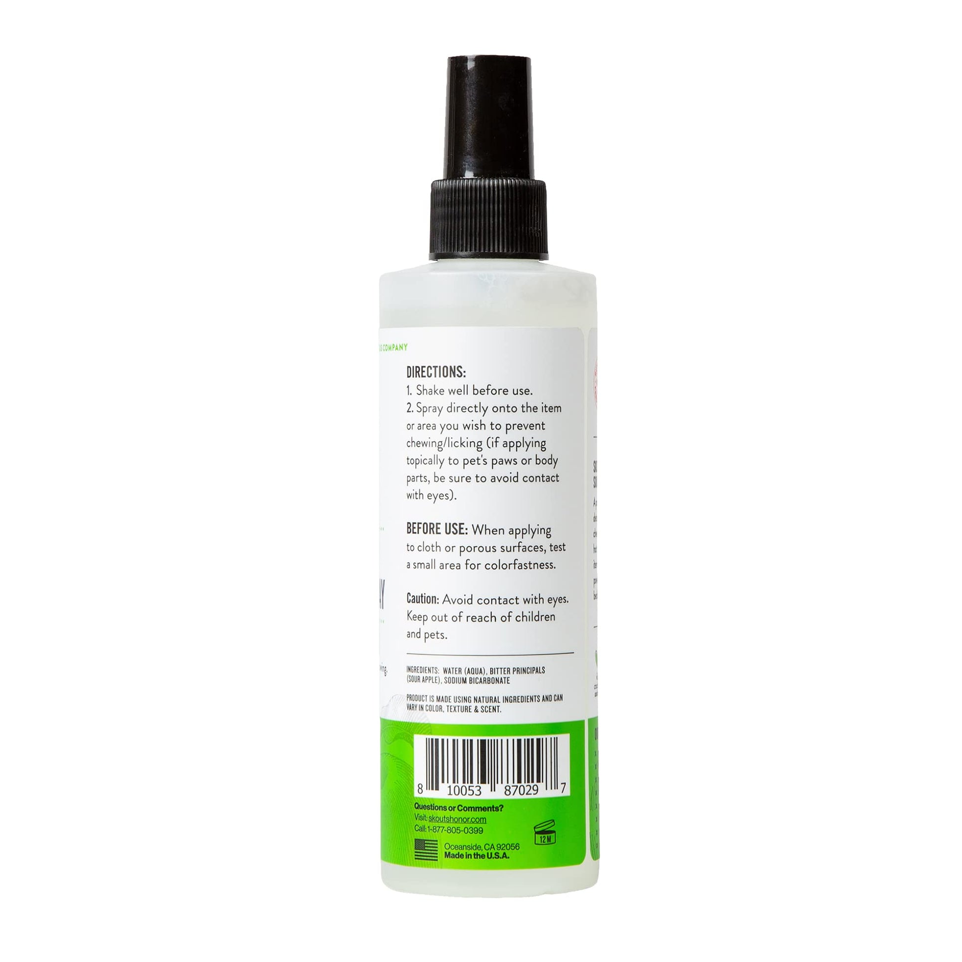 Skout'S Honor, Super Sour Anti - Chew Spray, 8 Ounce
