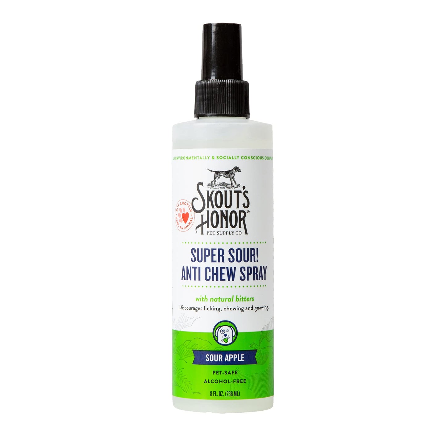 Skout'S Honor, Super Sour Anti - Chew Spray, 8 Ounce