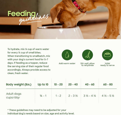 Small batch freeze dried raw small bites turkey recipe 7 OZ