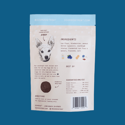Sour dog berry blessed blueberry dog treats