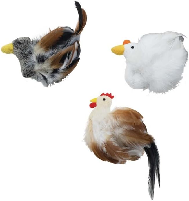 Spot birds of a feather catnip cat toy