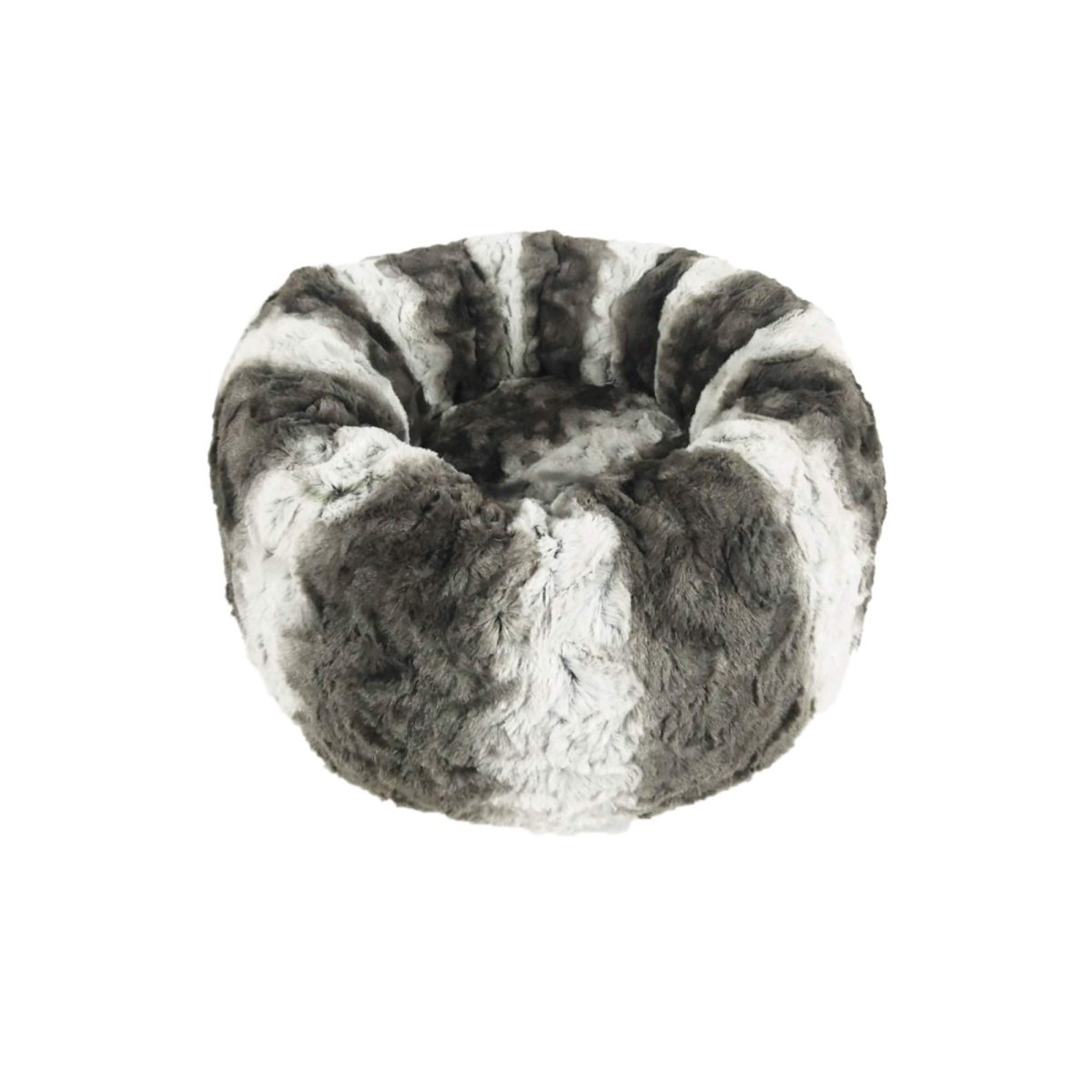 SPOT Ethical SleepZone All Around Fur Pet Bed For Dogs - Gray - 19 inch