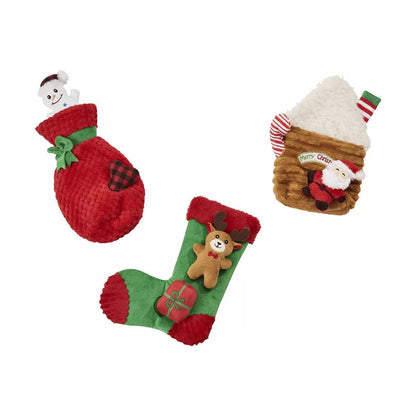 Spot holiday pets dog toy includes 2 squeaky toys