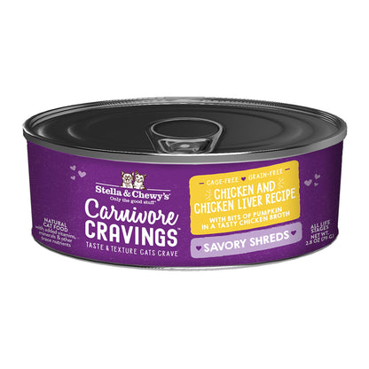 Stella and Chewy’s carnivore cravings chicken and chicken liver recipe 2.8oz