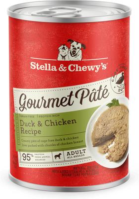 Stella and Chewy’s duck and chicken dog pate