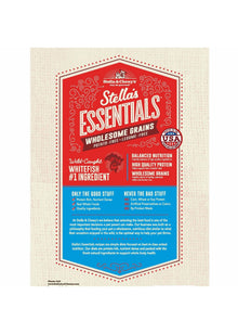 Stella and Chewy’s essentials wholesome grain white fish ancient grains and salmon recipe 25 lb