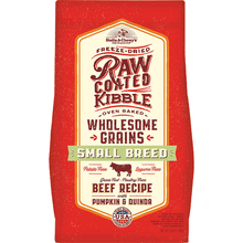 Stella & Chewy’s Freeze Dried Raw Coated Kibble Small Breed Wholesome grains beef recipe pumpkin quinoa 3.5lb