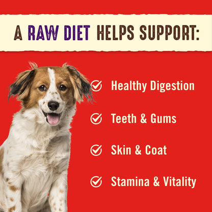 Stella & Chewy's Freeze Dried Raw Dinner Patties | Absolutely Rabbit Recipe | 14 oz Bag