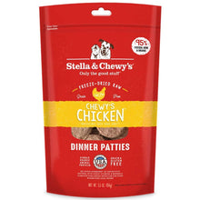 Stella & Chewy's Freeze Dried Raw Dinner Patties – Grain Free Dog Food, Protein Rich Chewy`s Chicken Recipe – 5.5 oz Bag