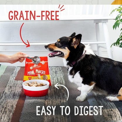 Stella & Chewy's Freeze Dried Raw Savory Salmon & Cod Meal Mixer | Dog Food Topper for Small & Large Breeds | Grain - Free & Protein - Rich | 8 oz Bag