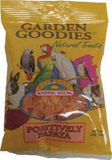 Sun Seed Company Garden Goodies Bird Treat, Positively Papaya, 5 - Ounce