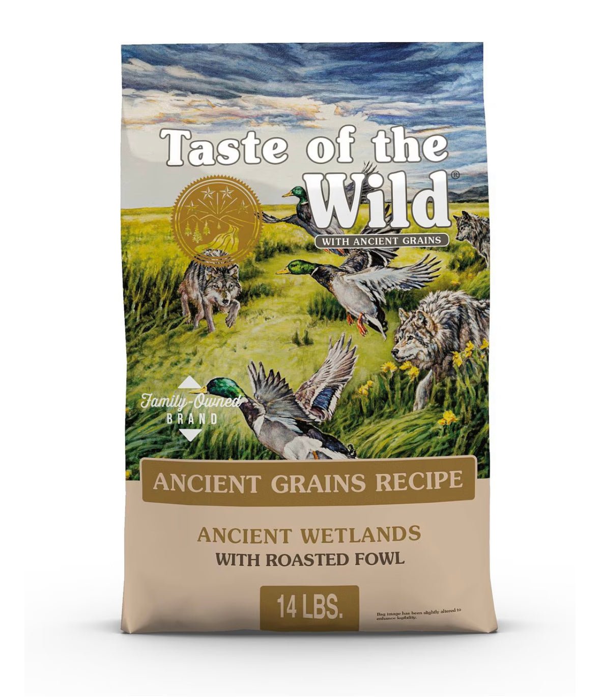 Taste of the Wild Ancient Wetlands with Ancient Grains Dry Dog Food, 14 - lb bag