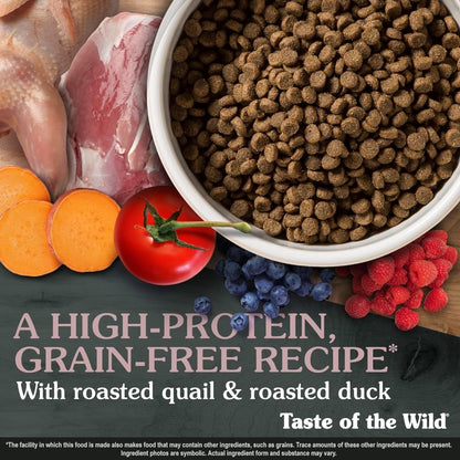 Taste of the Wild High Protein Real Meat Recipes Premium Dry Cat Food with Superfoods and Nutrients Like Probiotics - Vitamins and Antioxidants for Adult Cats and Kittens