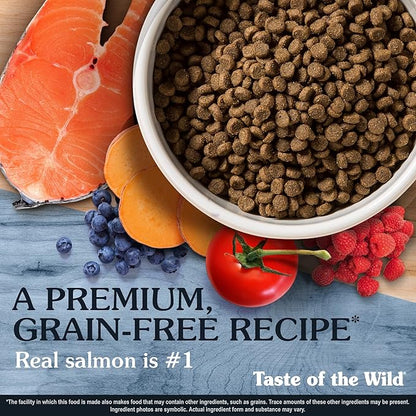 Taste of the wild pacific stream puppy recipe smoke flavored salmon 14lb