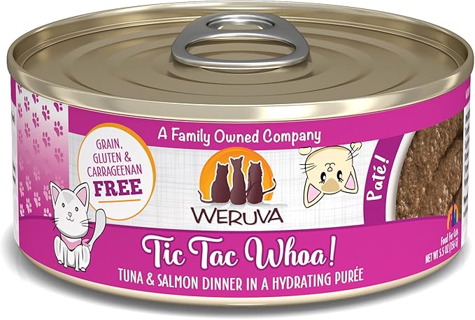 Tic tac whoa tuna and salmon