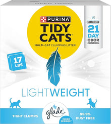 Tidy Cats Lightweight Instant Action Scented Clumping Clay Cat Litter, 17 - lb box