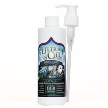 Ultra Oil Skin And Coat Supplement For Dogs & Cats - Hemp Seed Oil, Flaxseed Oil, Grape Seed Oil, Fish Oil For Relief From Dry Itchy Skin, Dandruff, And Allergies (8Oz)