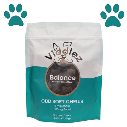 Viddlez 5mg cbd soft chews 60 count