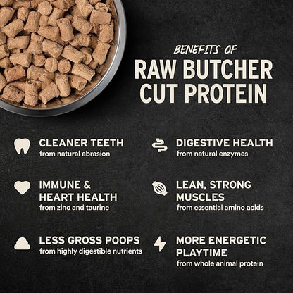 Vital Essentials Freeze Dried Raw Dog Food, Turkey Mini Nibs Entree, 5.5 oz