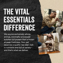 Vital Essentials Freeze Dried Raw Whole Animal Dog Treats, Beef Bites, 2.5 oz | Premium Quality High Protein Training Treats | Grain Free, Gluten Free, Filler Free