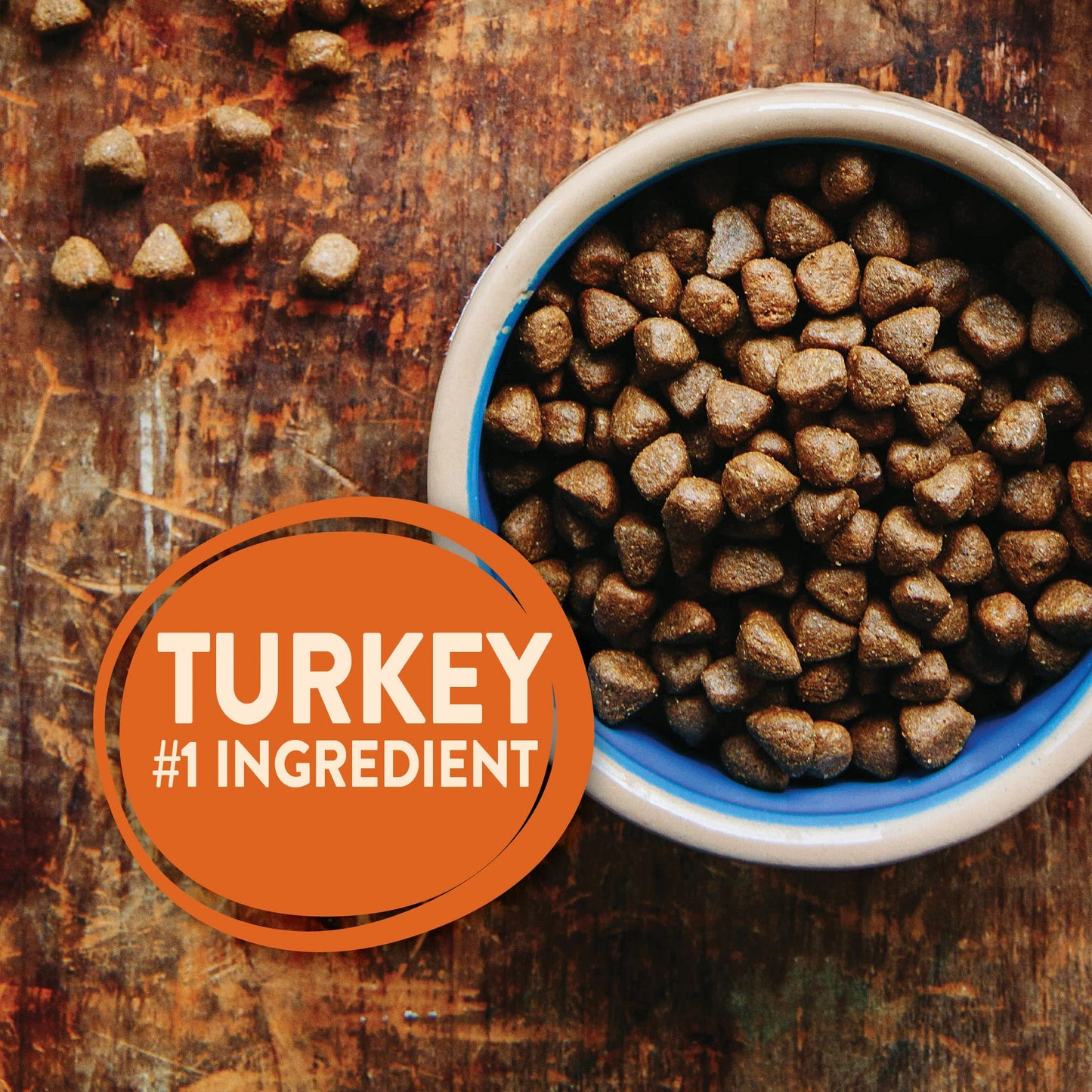 Wellness Core Grain - Free High - Protein Dry Dog Food – Original Turkey & Chicken Recipe, 4 lb Bag | Natural Ingredients for Adult Dogs