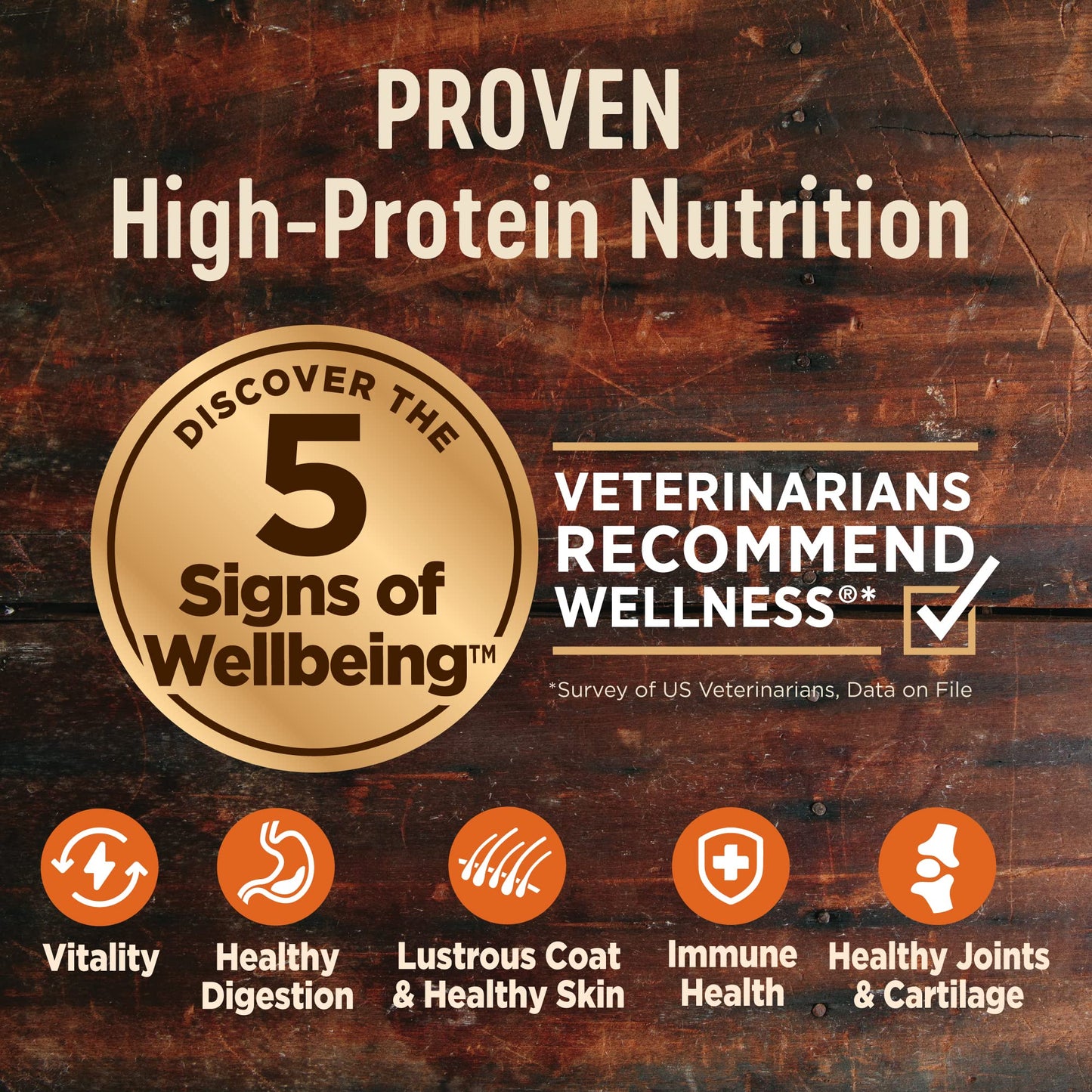 Wellness Core Grain - Free High - Protein Dry Dog Food – Original Turkey & Chicken Recipe, 4 lb Bag | Natural Ingredients for Adult Dogs