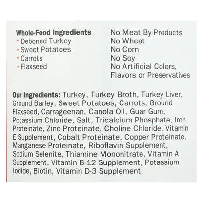 Wellness Dog Food Turkey and Sweet Potato – Grain - Free Recipe, 12.5 oz | High - Quality, Natural Wet Dog Food