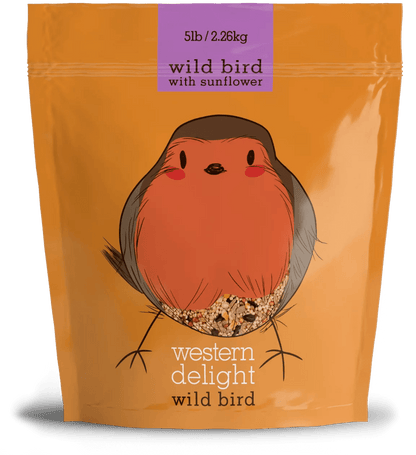 Western delight wild bird 5 lb bird seeds