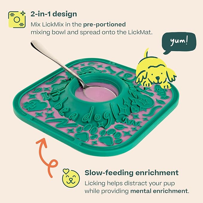 Woof lickmat slow feeder