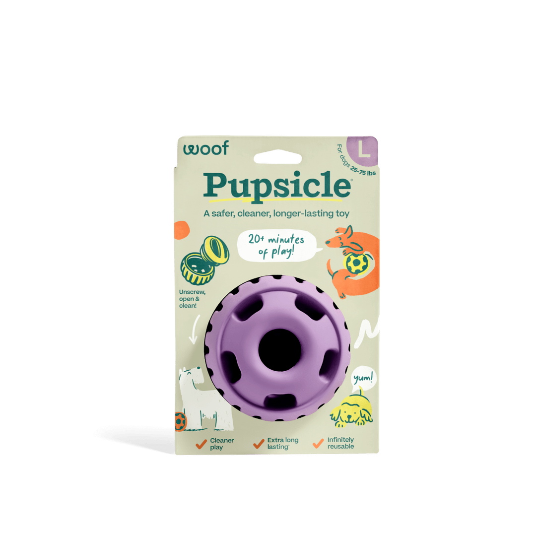 Woof pupsicle L purple